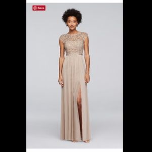 David’s Bridal Bridesmaid Dress